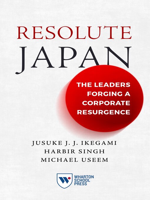 Title details for Resolute Japan by Jusuke JJ Ikegami - Available